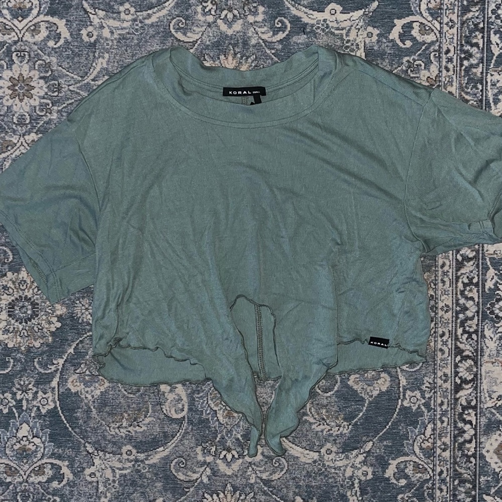 Koral Green Women's Top